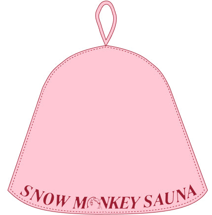 Snow Monkey Sauna Hat