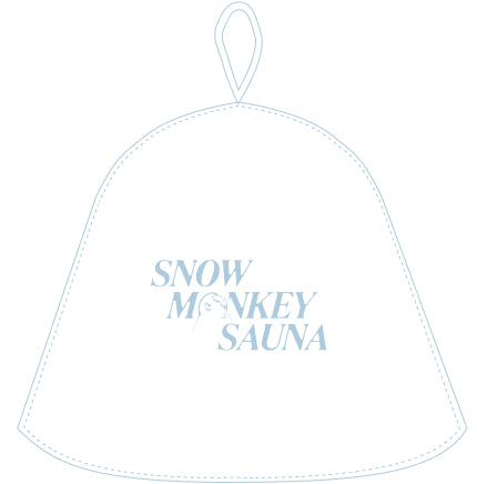 Snow Monkey Sauna Hat